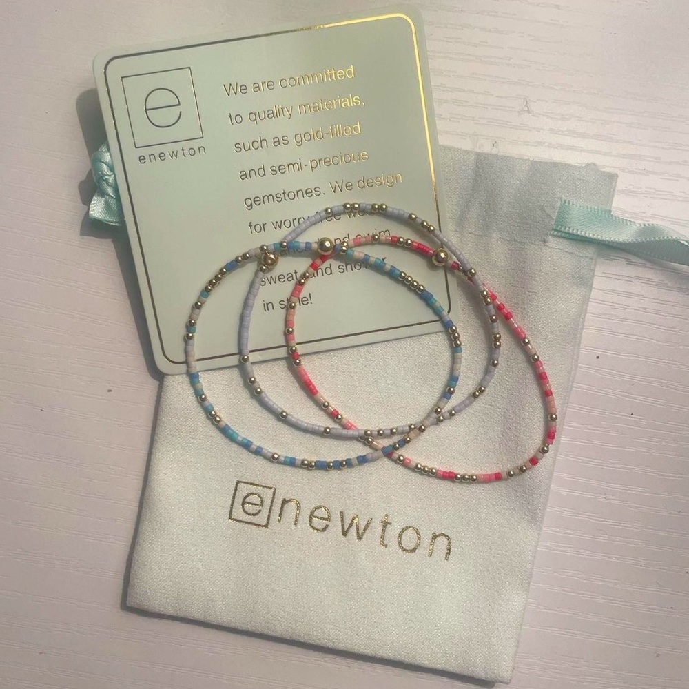 3 enewton Hope Unwritten bracelets
